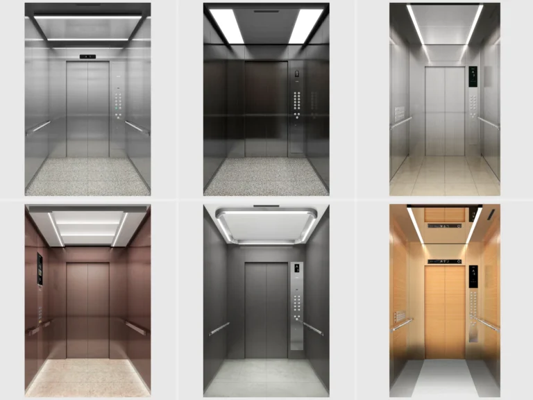 Варианты дизайна кабин Hyundai Elevator