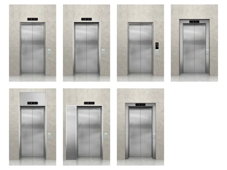 Варианты входных групп Hyundai Elevator