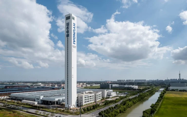Производственная площадка Hyundai Elevator в Шанхае, Китай